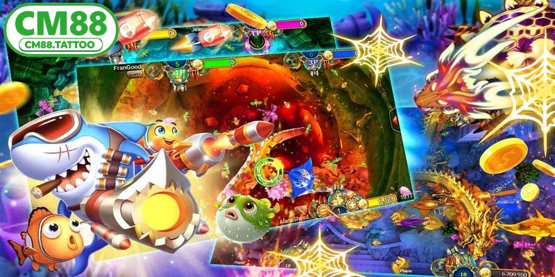 Bắn cá online được xây dựng dựa trên các máy xèng cổ điển