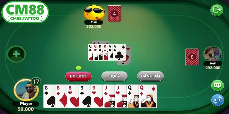 Cách chơi Tiến Lên tuy đơn giản nhưng đòi hỏi phải có chiến thuật