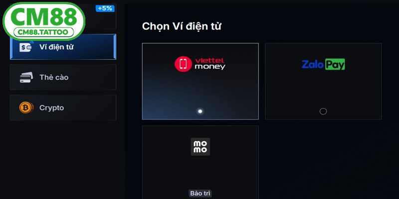 Liên hệ nhân viên khi có vấn đề phát sinh trong quá trình nạp tiền